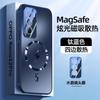 Adecuado para funda de teléfono OPPOReno12 disipación de calor magnética OPPOReno12pro con película para lente todo incluido anti-caídas