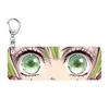 Llavero de Demon Slayer Colgante Acrílico con Forma de Ojo Regalo para Convención de Anime Merchandising Merchandising del Primero de Mayo
