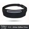 Riñonera Deportiva Exterior para Hombres y Mujeres, Bolsillo Multifuncional para Teléfono, Impermeable Transpirable, Equipo para Correr Fitness, Ligera Delgada Ajustada a la Cintura