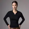 Suéter de Lã Malha Fina com Gola Polo 2026 Outono/Inverno Novo Feminino Slim Fit Camisa Base Estilo Elegante Suéter Fino