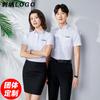 2023 Verano Nuevo Camisa Mismo Estilo para Hombre y Mujer Ropa de Negocios Bordado Estampado LOGO Bordado