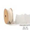 Cinta de Hilo de Cola de Pez con Borde Dorado de 4 cm Hilo de Poliéster Ramo de Flores Pastel Floral Caja de Regalo Cinta de Lazo DIY