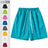 Shorts de Color Sólido tipo Hielo con Protección Solar para Hombre en Verano, Deportes al Aire Libre Ligeros, Moda Europea y Americana, Ampliación y Engorde Transfronterizo, Venta al por Mayor Sueltos