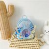 Mochila infantil de jardim de infância fofa laço lantejoulas pequena mochila mini bebê desenho animado mochila de viagem moda