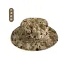 Sombrero de Cubo Camuflado para Exteriores de Verano con Ala Ancha para Acampar, Pesca, Senderismo, Sombrero de Pescador de Ala Redonda, Sombrero de Sol Estilo Militar, Versátil