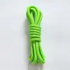 En stock de fábrica cuerda de paraguas línea miu 5 mm de núcleo poliéster color sólido tejido DIY colgante para mochila cuerda de ajuste de cintura flor