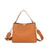 Bolso Bolso Cruzado para Mujer 2025 Nuevo Bolso Cubo de Piel de Vaca de Primera Capa El Más Fácil de Combinar para Viajes de Negocios Cuero Genuino Bolso de Mano de Gran Capacidad para Mujer