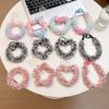 Pulseira de Pelúcia Outono e Inverno Corda de Pendurar Celular Quente Pulseira Chaveiro Antiperda Inverno Novo Criativo Feminino