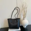 Bolso Tote Tejido Vintage de Nicho para Mujer, Nuevo Tendencia Otoño 2026 Versátil de Alta Gama para Viajes al Trabajo Bolso de Hombro