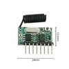 Interruptor de control remoto inalámbrico de 4 vías con módulo receptor Señal receptora Jog autobloqueo enclavamiento Nivel alto
