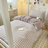 Temporada de Estudiantes Cama de Dormitorio Estudiantil Juego de Tres Piezas de Sábanas Cama Individual Cubre Edredón Individual Dormitorio Litera Juego de Sábanas