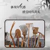 Itens Folclóricos Tradicionais, Conjunto de Ferramentas Agrícolas, Ancinho, Pá, Garfo, Ferramentas Antigas, Colecionáveis Comemorativos Nostálgicos, Ornamentos de Agricultura