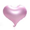 Globo de Película de Aluminio con Forma de Corazón de Melocotón de 22 Pulgadas Esmerilado de San Valentín Boda Fiesta de Cumpleaños Bola Flotante de Amor con Forma de Corazón
