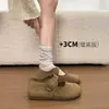 Sapatos Birkenstock de sola reta para mulheres, novo estilo 2026, outono, casuais, versáteis, nicho, sapatos Mary Jane retrô, sapatos de sola macia para mulheres
