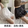 Pantalones de Seguridad de Alta Calidad 2025 para Mujer, Anti-Exposición, Se Pueden Usar Afuera, Borde de Encaje, No se Enrollan, Shorts Leggings Sueltos para Casa