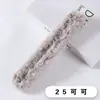 Palitos retorcidos de imitación de pelo de conejo al por mayor 20 mm engrosados y densificados para manualidades de conejos y cachorros DIY, directo del fabricante