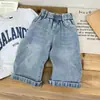 Jeans holgados para niños, pantalones de pierna ancha para niñas, ropa de otoño para niños, nuevos pantalones largos casuales para bebé de primavera y otoño 2026