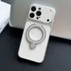 Funda de Teléfono Magnética con Soporte y Efecto Ola de Agua Dos en Uno Adecuada para Apple 17Promax Creativa 11 Moderna 12/13/15