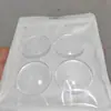 Adesivo anti-colisão de silicone transparente transfronteiriço para porta, amortecedor silencioso, maçaneta de porta de quarto, almofada anti-colisão, adesivo de porta, atacado, dropshipping