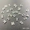 Accesorios para Manicura de Aleación Transfronterizos Japoneses Simples Micro-Set Super Brillante Metal 26 Letras Inglesas Set Pegatina para Uñas Diamante