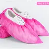 Cubrezapatos Desechables y Cubrepies Engrosados Antideslizantes Resistentes al Desgaste a Prueba de Polvo Estudiante Hogar Desechables Interior Cubrezapatos Desechables de Tela No Tejida