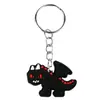 Accesorios de Llavero de Bloques de Dibujos Animados Transfronterizos Colgante Pequeño Pvc Goma Blanda Colgante para Bolso Decoración Venta al por Mayor en Stock