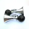 Campana para bicicleta de montaña bocina de aire equipo de ciclismo // Bocina de plástico de 6 pulgadas electrochapada
