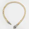 Louis Liu Yifei mismo collar cadena de clavícula animal serpiente europea y americana traje de collar pulsera de metal pesado de alta calidad