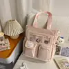 Mochila Escolar Estilo Ins de Gran Capacidad Estilo Coreano Harajuku para Chicas de Preparatoria, Mochila Casual y Linda para Estudiantes de Secundaria