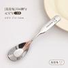 Cuchara de Sopa Personalizada de Acero Inoxidable 316 para Comer Bebés, Cuchara de Fondo Plano, Cuchara Lingote, Cuchara de Concha para Postre, Cuchara para Yogur