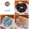 Diadema de satén scrunchie extragrande de moda 2025 para mujer que no tira del pelo