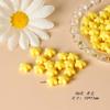Colorido Lindo Simple Mini Estrella Cuentas Estrella de Cinco Puntas Agujero Recto Resina DIY Aretes Material Accesorios