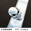 Pegatina Metálica 3D Pirata Personalizada Cabeza de Calavera Pegatina para Coche Pegatina de Decoración para el Cuerpo del Capitán Jack Pegatina Trasera Creativa