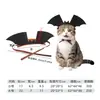 Z Nuevo Producto Amazon Disfraz de Mascota Halloween Cuernos de Vaca Decoración Divertida Cabezal de Gato Accesorios para Mascotas Halloween