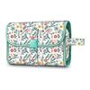 Bolsa de Cosméticos Colgante Transfronteriza de Fábrica Estampada Plegable Bolsa de Aseo Portátil para Viaje al Aire Libre Impermeable Bolsa de Almacenamiento