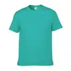 Camiseta Jiedan Ha00 100% Algodón Peinado 205g Etiqueta Desprendible Muestra por Lotes Pequeños Ropa de Trabajo Transfronteriza