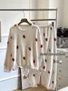 Pijama feminino outono e inverno forrado com fleece espessado coral fleece quente traje de base estudante base quente roupa de casa pode ser usado fora