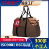 Fábrica BSCI Personalizado Más Vendido Bolsa para Leña Gran Capacidad Bolsa de Almacenamiento para Leña de Chimenea Bolsa para Leña de Lona Encerada