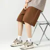Nuevo Estilo de Verano del Explorador Versión Coreana para Hombre Pantalones Rectos Sueltos Elásticos Color Sólido de Pareja Modernos Elegantes