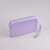 Bolsa de Armazenamento Simples de Silicone em Estoque, Bolsa de Armazenamento Portátil para Viagens e Viagens de Negócios, Bolsa de Armazenamento Quadrada à Prova d'Água e de Umidade para Ferramentas de Maquiagem