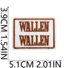 52 Peças Misturadas Tema Denim Ocidental Bordado Tecido Adesivos Patch Patch para Patch de Patch para Crânio de Patch para Roupas Cacto Decorativo