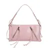 Comercio Exterior 2026 Nuevo Bolso de Hombro Único Retro para Mujer Tendencia de Moda de Alta Gama Estilo Coreano ins Bolso de Mano de Cuero Suave para Mujer