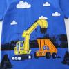 Camiseta de Verano 2026 Estilo Nuevo para Niños, Sudadera Moda Estilo Europeo y Americano con Estampado de Dibujos Animados, Top de Manga Corta con Cuello Redondo para Niños