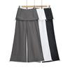 Novedad Otoño Temprano 2025 para Mujer Estilo Ins Europeo y Americano Holgados de Pierna Ancha Cargo Largos hasta el Suelo con Cordón de Cintura Baja Pantalones Canguro