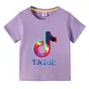 2026 Ropa Infantil Transfronteriza Camiseta de Manga Corta de Verano para Niños y Niñas Camiseta Base de Dibujos Animados Camiseta de Manga Media para Bebé Top de Moda