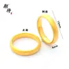 Anillo vietnamita de oro arena con acabado mate para mujer, mismo estilo que en Gold Shop, anillo de oro arena liso y brillante, anillos para parejas.