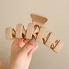 Pinza de Tiburón Grande Estilo Maillard de Gama Alta para Verano, Adecuada para Cabello Grueso, Pinza de Garra de Peluche, Accesorio para el Cabello para Mujeres