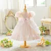 Congelados Niños Junio 1 Niñas Mariposa Lentejuelas Pontu Falda Tirante Vestido Princesa en stock Falda Princesa Verano Mujer