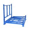 Estante Apilable Plegable Tablón Galvanizado Estante Elevado Apilable Removible Estante Apilable Inteligente Almacén Estante de Almacenamiento