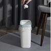 [Original] Cubo de basura de ranura estrecha para uso doméstico, Cubo de basura de plástico para baño, dormitorio, moderno, simple, con tapa, Venta al por mayor